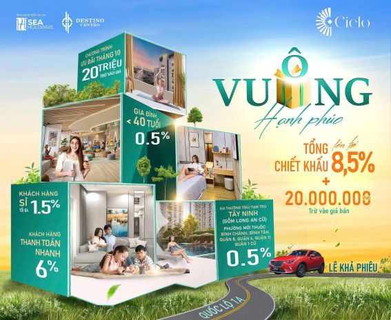 Cielo  destino centro  an cư hôm nay  sinh lời ngày ma 6901892