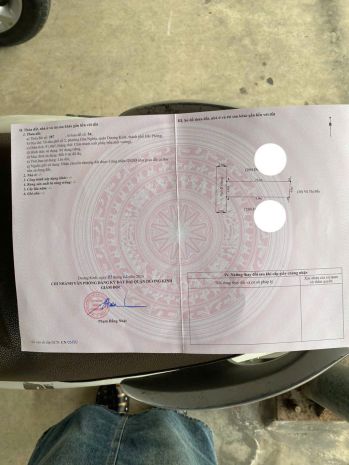 Lô đất 91,4m² ngõ 68 sông he  hòa nghĩa, dương kinh  gần 6907032