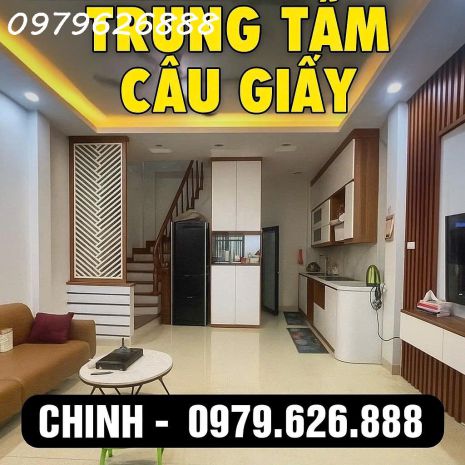 Nhà mới  ở ngay  trung tâm cầu giấy - 31x5 t - giá chỉ 6908154