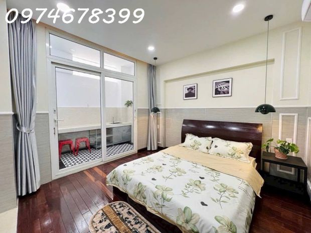 Phú nhuận hồ văn huê - hẻm hơi vô nhà - 5 tầng - khu 6909219
