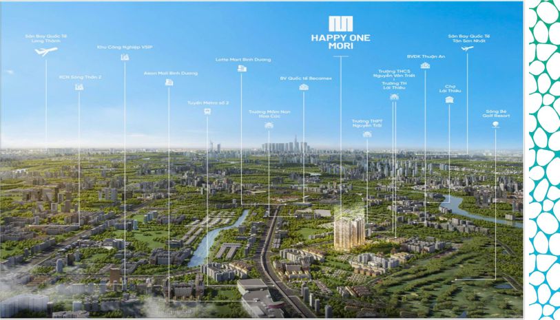 Happy one mori, view sân golf, gần tttm aeon, giá tốt đầu tư 6909927