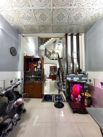 Nhà mới kiên cố  hẻm xe tải 5t chỉ 5,25 tỷ trệt+3 lầu 6911517