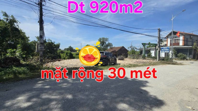 Siêu phẩm gần 1000m2 lô góc 3 mặt tiền tại liêm sơn _thanh 6911676