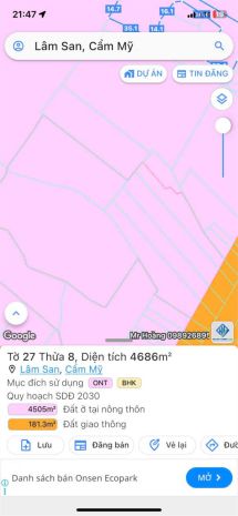 Đất đẹp - giá tốt - bán gấp lô đất tiềm năng mặt tiền 765 6912441
