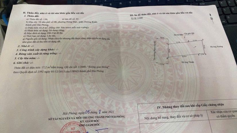 Đất mặt đường phạm gia mô  trung tâm hưng đạo, dương kinh 6912982