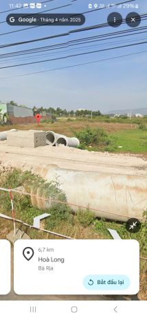 Chủ bán đất mặt tiền đường hương lộ 2 hòa long. nay thuộc p 6913060