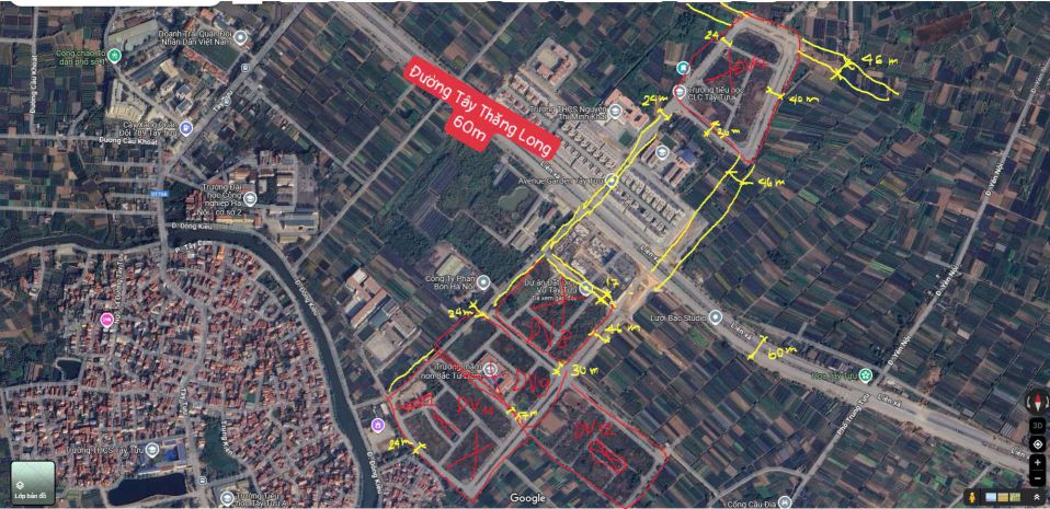 Bán đất dịch vụ tây tựu bắc từ liêm, hạ tầng hoàn thiện, 6913689