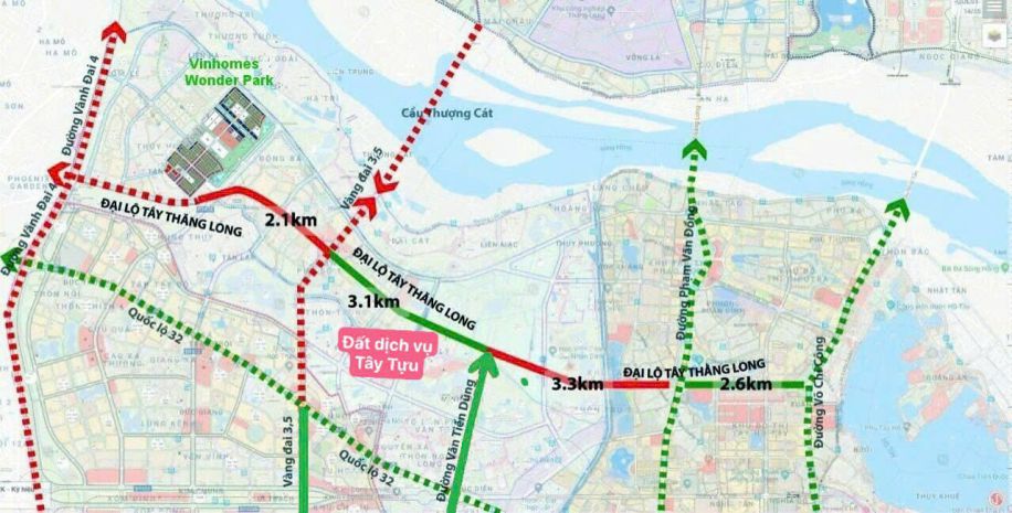 Bán đất dịch vụ tây tựu bắc từ liêm, hạ tầng hoàn thiện, 6913691