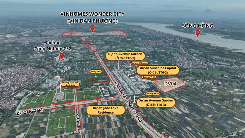 Bán đất dịch vụ tây tựu bắc từ liêm, hạ tầng hoàn thiện, 6913692