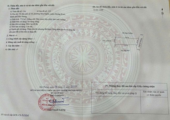 Đất đẹp trung tâm hòa nghĩa  đón sóng cầu rào 3  giá chỉ 6913746