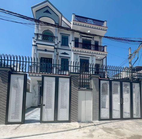 Bán 2 căn nhà mới thiết kế hiện đại 3 tầng hẻm ô tô đường 6915442