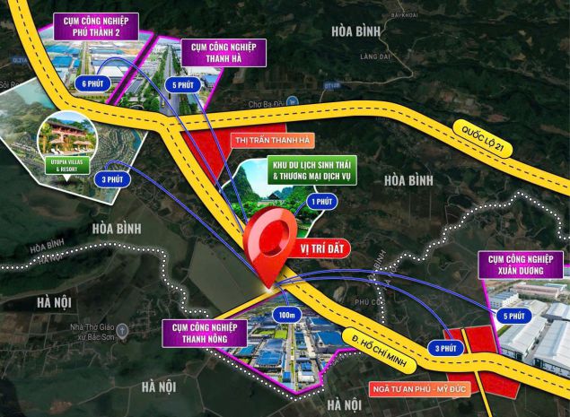 Sở hữu ngay đất nền thổ cư 100 tại ba đồi, lạc thủy, hòa 6915522