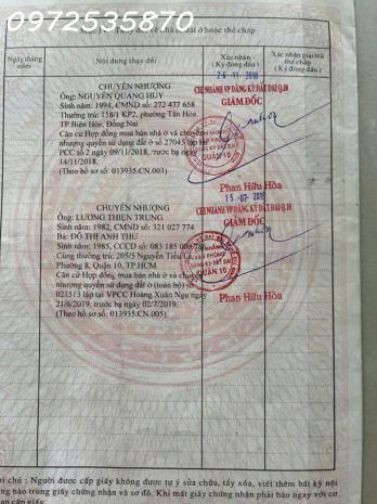 Bán nhà 118 nguyễn chí thanh quận 10 giá cả thương lượng 6915555