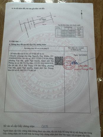 Bán lô đất đấu giá đồng nẻo  ngọc xuyên  đồ sơn  117,5m² 6919587
