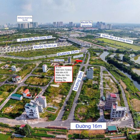 Bán đất dịch vụ 4,5 ha vân canh  vị trí vàng, hạ tầng hoàn 6920210