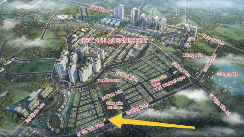 Bán đất dịch vụ vân canh khu 25,2 ha lô góc 2 mặt tiền, 6920599