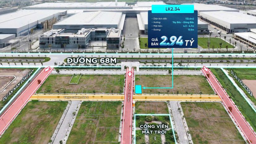 Siêu phẩm lô góc 2 mặt tiền - đầu tư chắc thắng! - liên 6924610