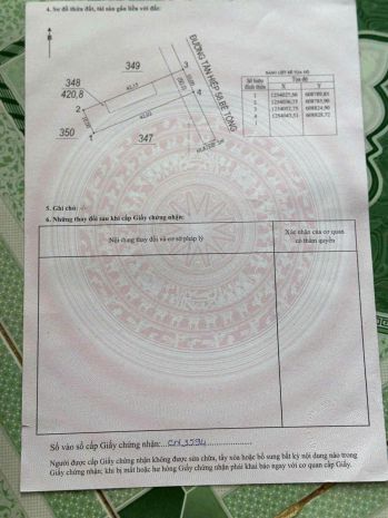 Chính chủ cần bán đất tại tân hiệp  phú giáo  bắc tân 6925002