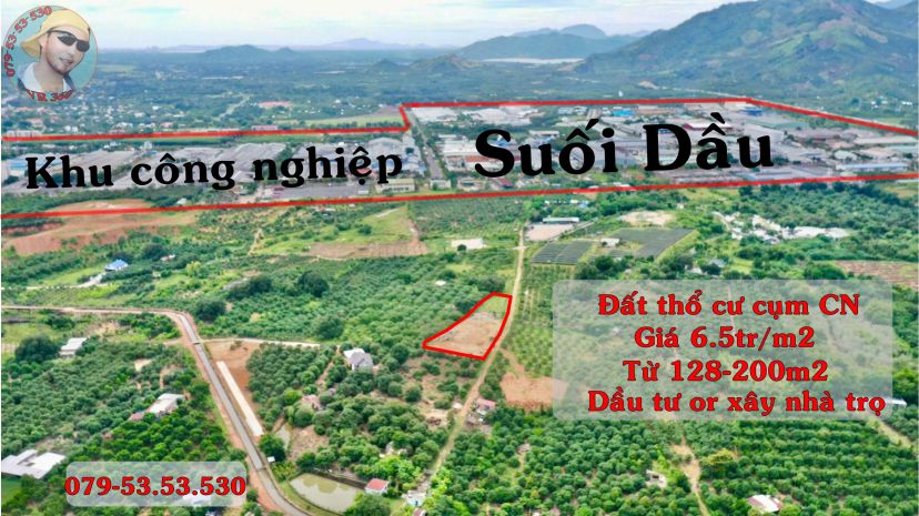 Chỉ từ 830 triệu có ngay 128m² đất nền cam lâm  full thổ 6926818