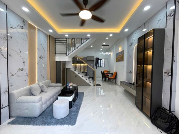 Nhà đẹp hiệp bình chánh gần phạm văn đồng  2 tầng full nội 6928476