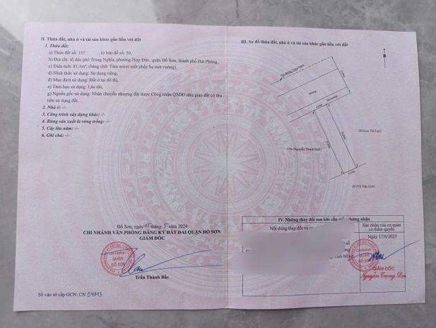 Lô góc hiếm mặt đường trung nghĩa  giá chỉ hơn 2 tỷ  zalo 6930374
