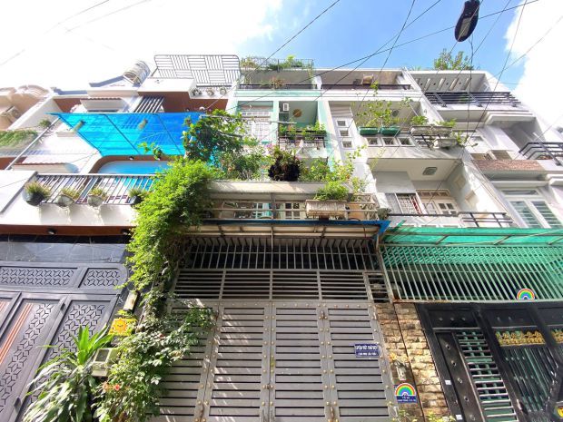 Bán nhà 4 tầng, 5pn  hxh quang trung, gần chợ cầu kênh 6930828