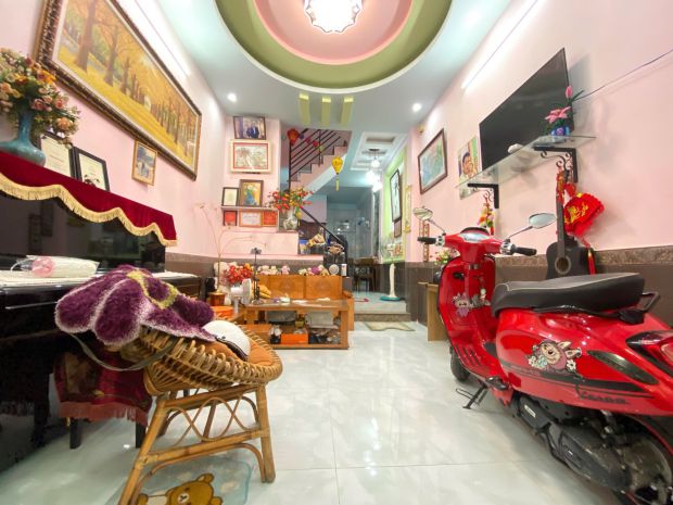 Bán nhà 4 tầng, 5pn  hxh quang trung, gần chợ cầu kênh 6930829