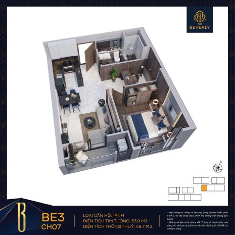 Giỏ hàng chuyển nhượng căn hộ 2pn -2,9 tỷ view sông phân 6932225