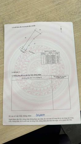 Bán lô đất giá chỉ 180tr dt:532,6m2  ngang 9m 6933393