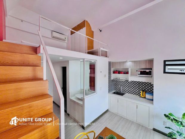 Cho thuê căn hộ gác cao 2m5 tại bình thuận, quận  7  nuôi 6933762