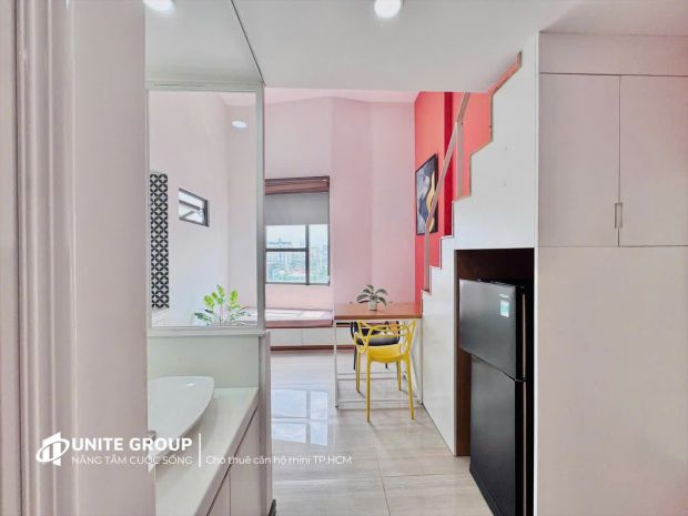 Cho thuê căn hộ gác cao 2m5 tại bình thuận, quận  7  nuôi 6933763