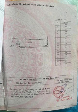 Chính chủ cần bán nhanh lô đất siêu đẹp: trung tâm hoà 6934324
