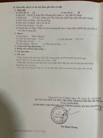 Chính chủ bán hxh xóm đất, phường 8, quận 11: diện tích 6934363