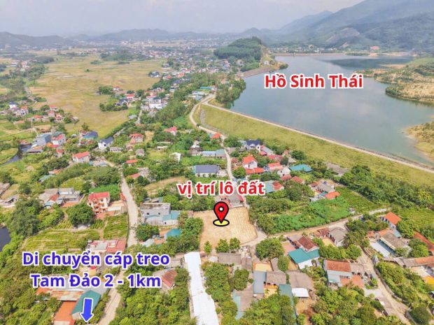Cần bán lô góc 2 mặt tiền khu du lịch tây thiên  tam đảo, 6940549