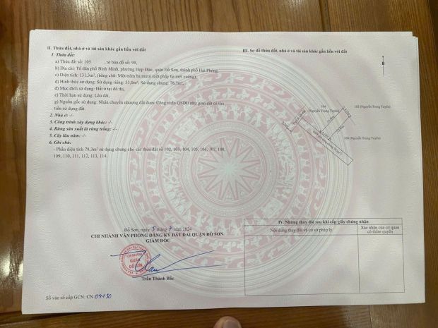 Đất giá siêu rẻ gần đường ven biển bình minh  hợp đức  đồ 6942283