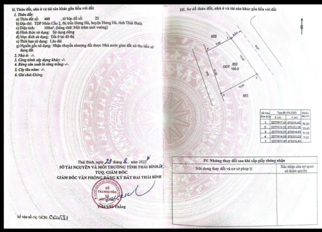 Cần bán nhà trung tâm thị trấn hưng hà  vị trí đắc địa, 6942727