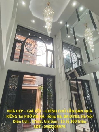Nhà đẹp  giá tốt  chính chủ cần bán nhà riêng tại phố an 6943475