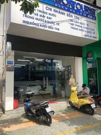 Cho thuê nhà mặt tiền đường đồng khởi trung tâm tp. bến 6944254