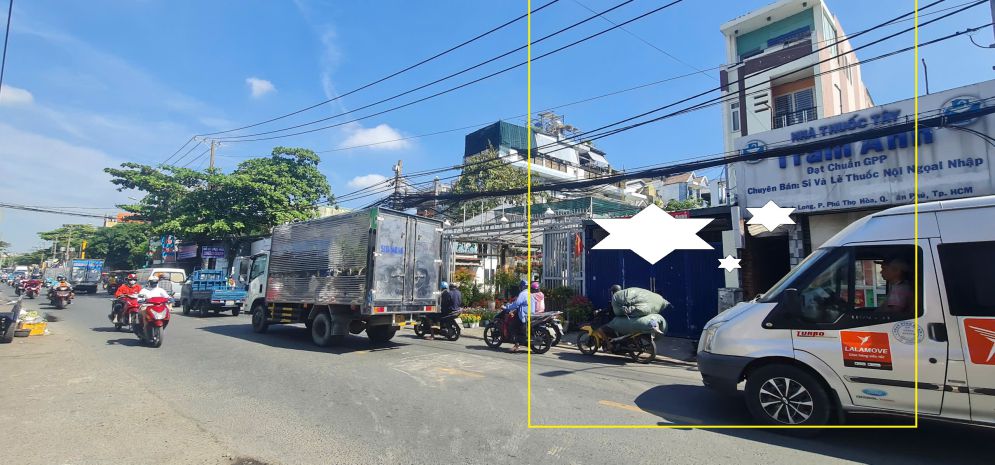 Cho thuê nhà mặt tiền bình long 120m², 4tầng - 18triệu - 6945323