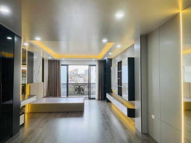 Bán nhà nguyễn đức cảnh, hoàng mai, gara 2 ô tô, 7t thang 6945732