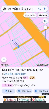 * bán đất trung tâm an viễn  vị trí đẹp, đường rộng, kinh 6946227