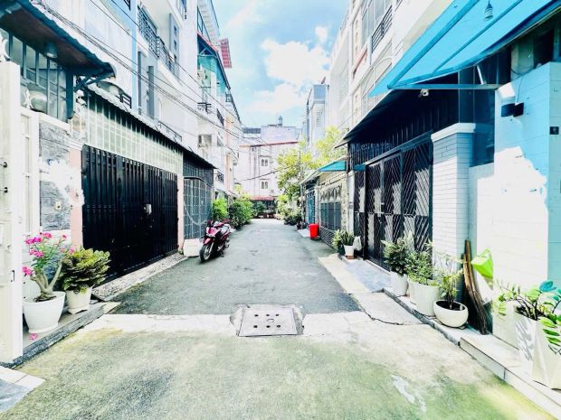 Bán nhà hẻm xe hơi phạm văn chiêu, gò vấp  nở hậu 5.22m, 3 6946413