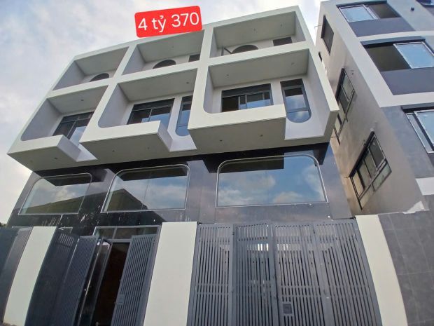 Bán nhà 4 tầng mới xây  5pn  52.3m²  sổ riêng  bình 6947116
