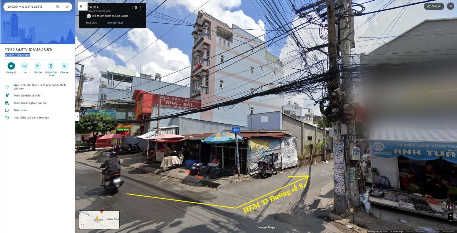 Bán đất hẻm số 33 đường số 8, p. linh xuân, quận thủ đức 6950444