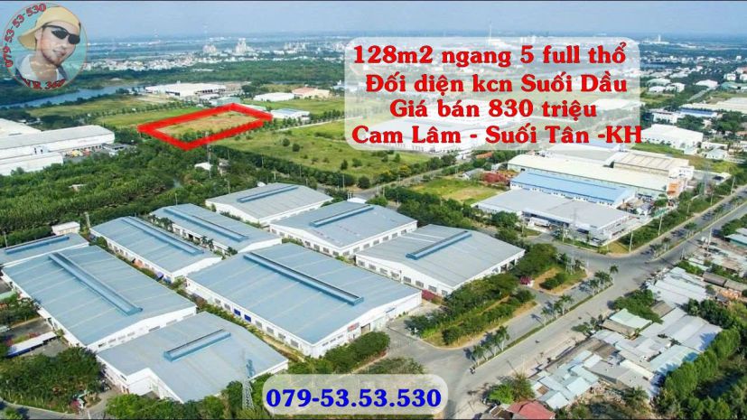 Bán đất nền cam lâm giá chỉ từ 830 triệunền  gần kcn 6950849