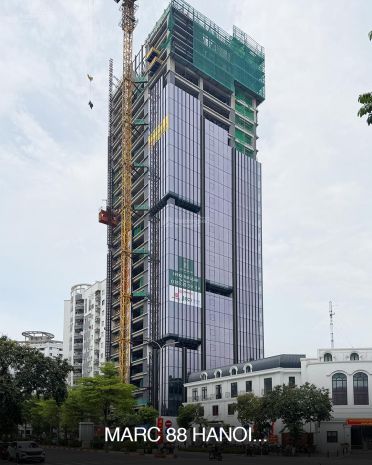 Cho thuê 100-636m2 vp hạng a the marc 88 chỉ 50tr:0973533835 6951532
