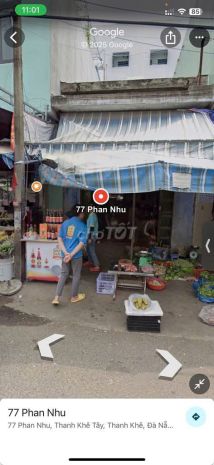 Bán nhà mặt tiền 62,2m2 sau chợ phú lộc, đường phan nhu 6952461