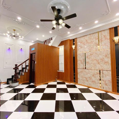 Qd01 - cho thuê nhà 1 trệt 1 lầu - hẻm 14 bà huyện thanh 6954058