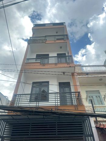 Bán nhà đẹp 5 tầng btct  hẻm 6m thông  gần đầm sen, 6954391