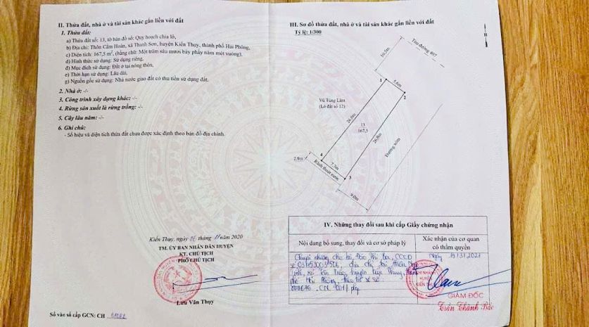 Lô góc đường 21m trục chính thanh sơn  giá đầu tư chỉ 3,6x 6954648